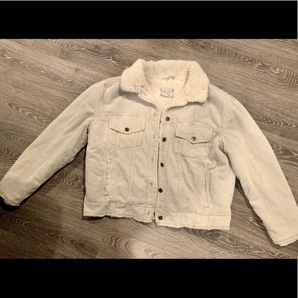 Marrakech sherpa lined corduroy jacket